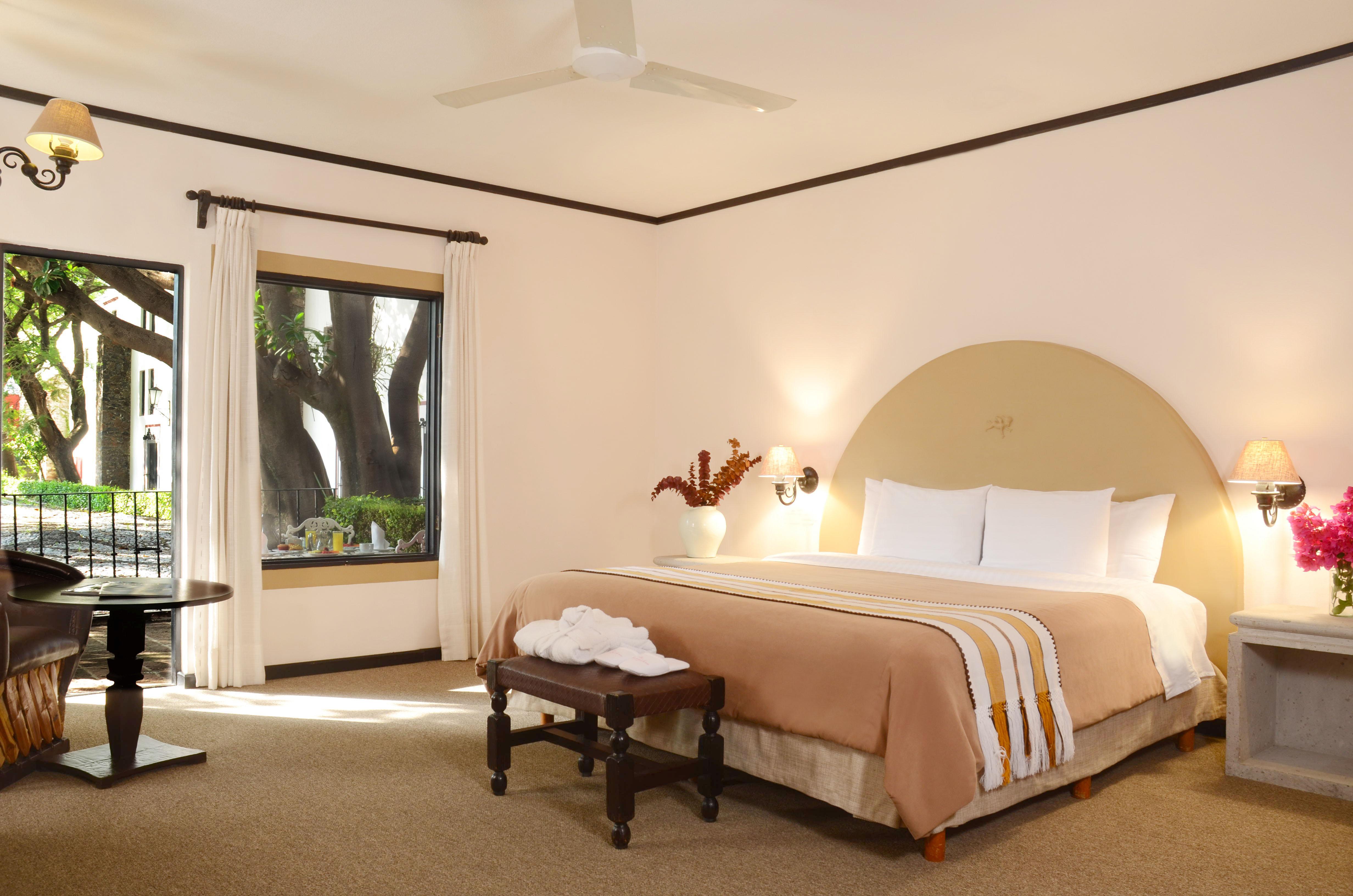 Hacienda Jurica By Brisas Hotel Querétaro Exterior foto A bedroom at Hotel El Rey de los Ángeles