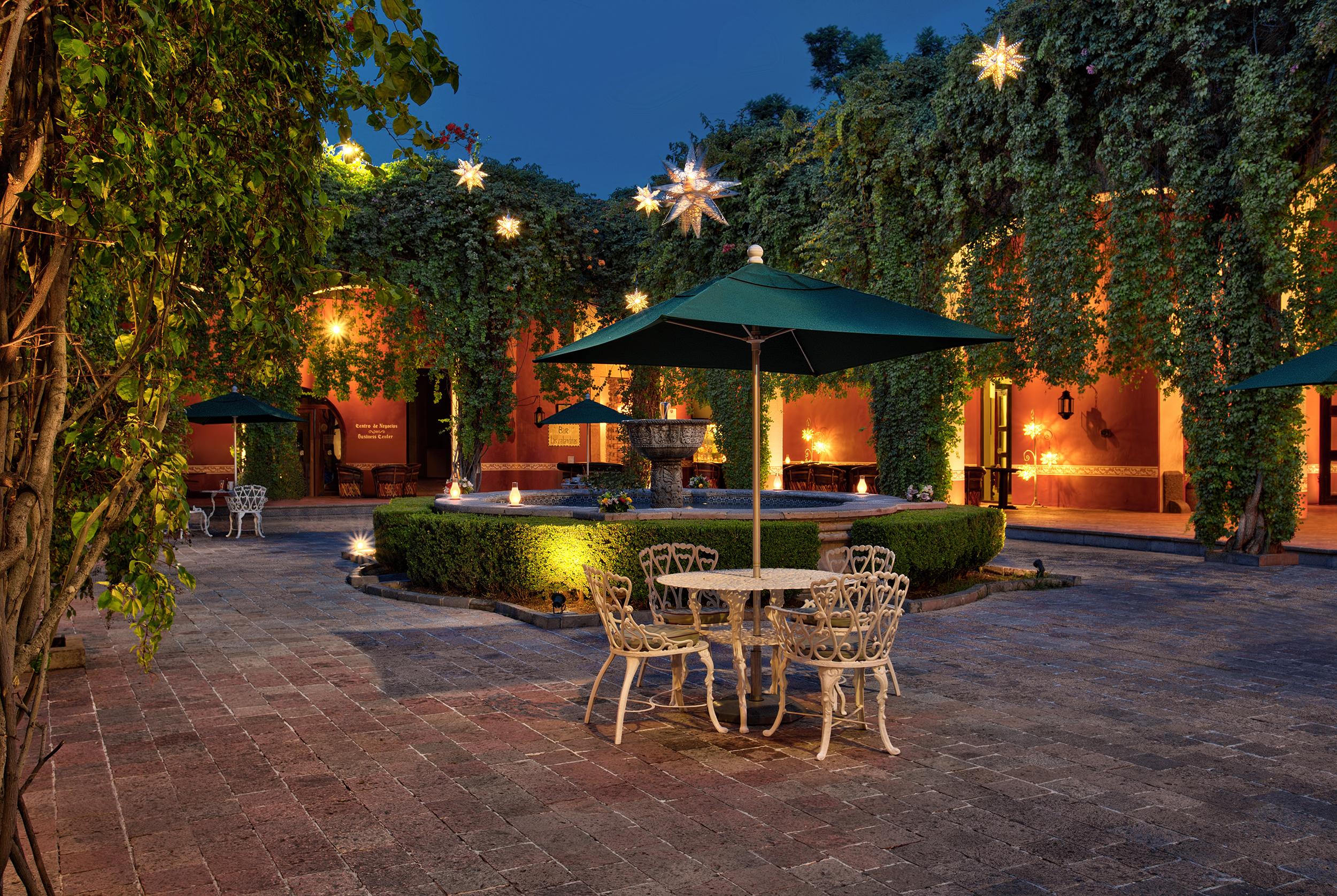 Hacienda Jurica By Brisas Hotel Querétaro Exterior foto The hotel's courtyard