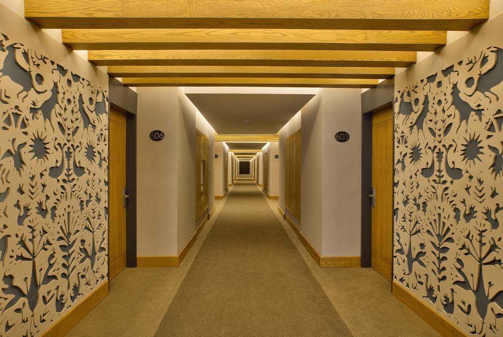 Hacienda Jurica By Brisas Hotel Querétaro Exterior foto A corridor at the hotel